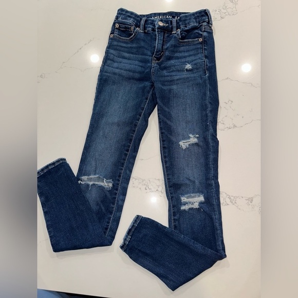 Lux Stretch American Eagle High waisted Jegging SZ:0 - Picture 10 of 15